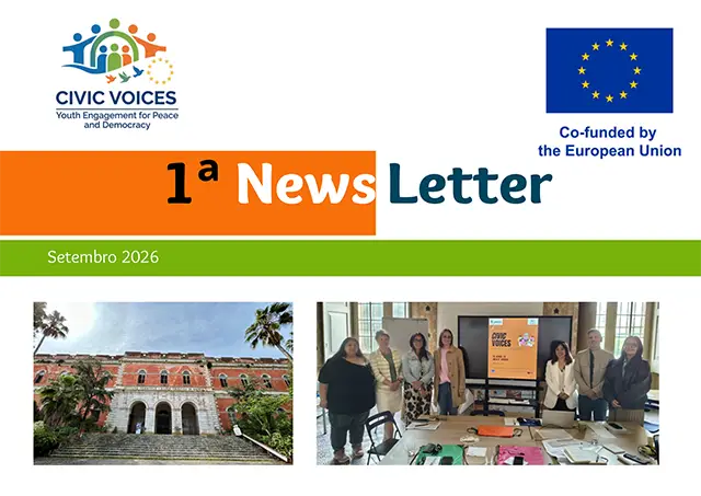 Primeira newsletter do Civic Voices